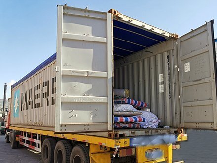 津雙達客戶出口南非的彩鋼板